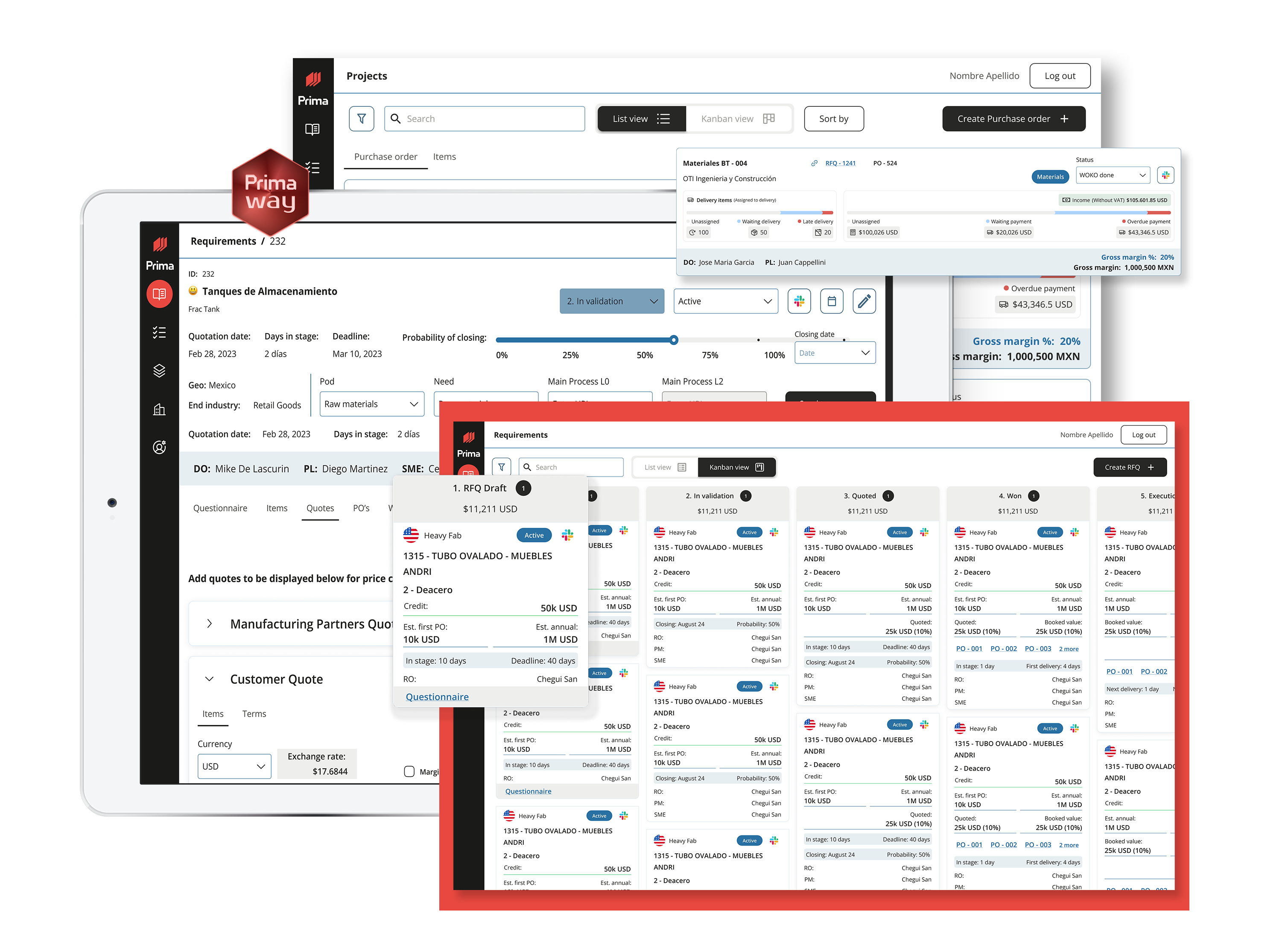 Optimizing processes to efficiently deliver high-value projects.